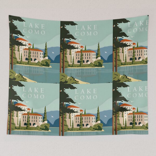 Item preview, Lake Como designed and sold by PeacefulHShop.