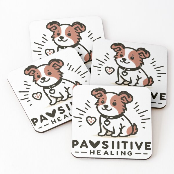 Item preview, Pawsitive Healing: A Cute Puppy Illustration designed and sold by mYaro.