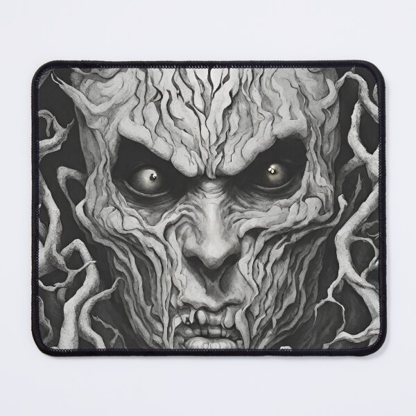 Item preview, my inner demons (scary demoniac head inner self) designed and sold by ClaClaSouL-Shop.