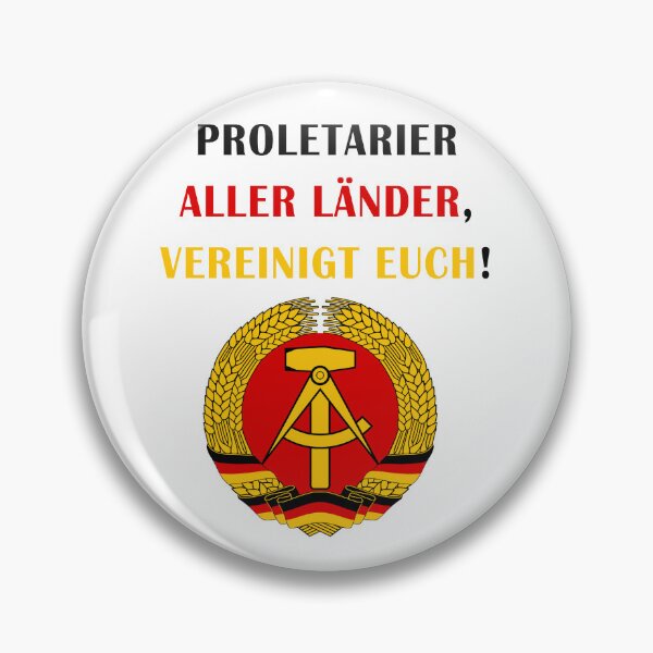 Item preview, Ostdeutschland "Proletarier aller Länder, vereinigt euch!" designed and sold by By anlove  ⭐⭐⭐⭐⭐.