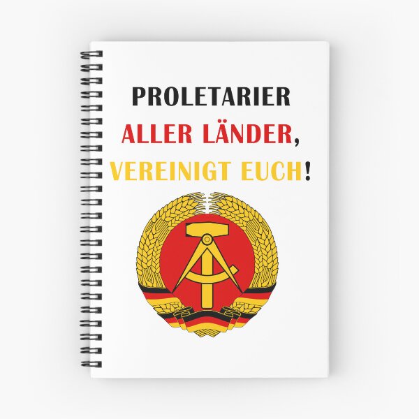 Item preview, Ostdeutschland "Proletarier aller Länder, vereinigt euch!" designed and sold by By anlove  ⭐⭐⭐⭐⭐.