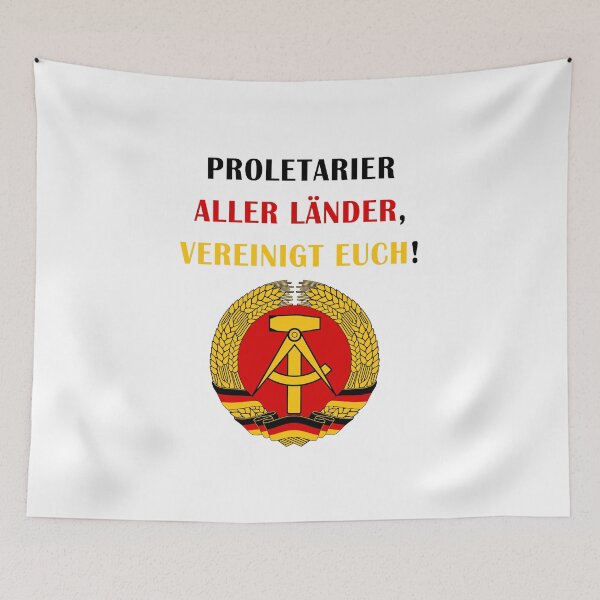 Item preview, Ostdeutschland "Proletarier aller Länder, vereinigt euch!" designed and sold by By anlove  ⭐⭐⭐⭐⭐.