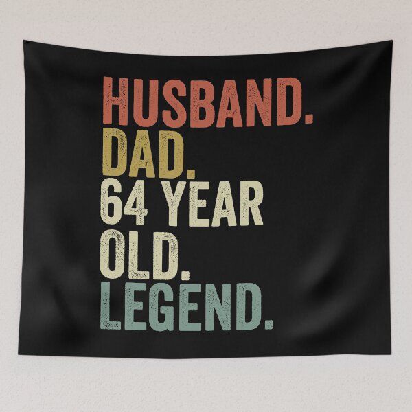 Item preview, Funny 64th birthday for men Vintage Dad born in 1960 Husband designed and sold by Animal-Replicas.
