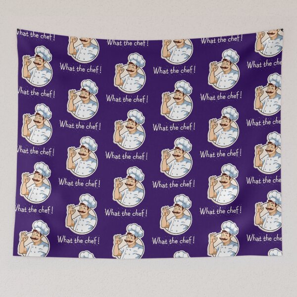 Item preview, What The Chef Funny Saying designed and sold by catchyology.