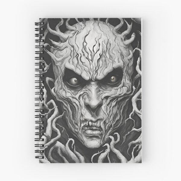 Item preview, my inner demons (scary demoniac head inner self) designed and sold by ClaClaSouL-Shop.
