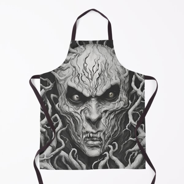 Item preview, my inner demons (scary demoniac head inner self) designed and sold by ClaClaSouL-Shop.