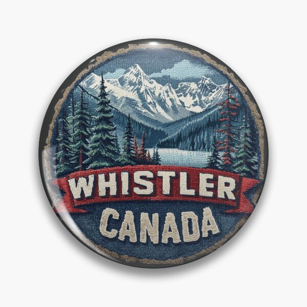 Item preview, Whistler Canada designed and sold by GoodOldVintage.