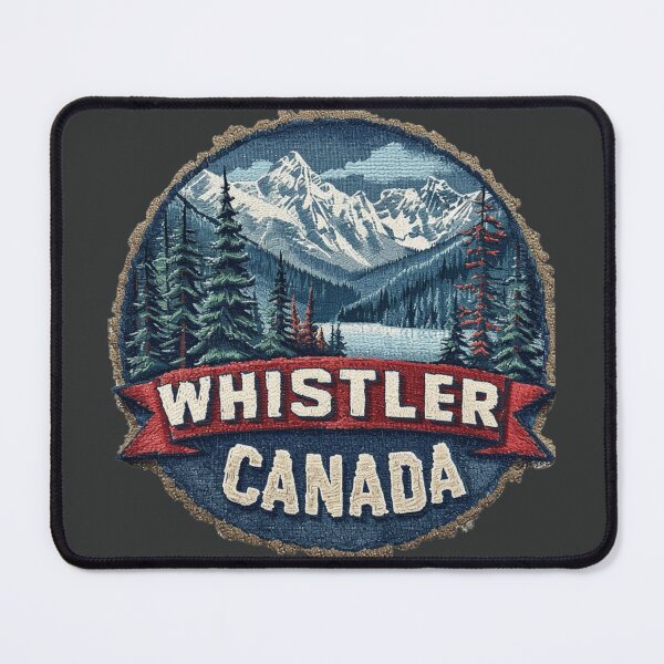 Item preview, Whistler Canada designed and sold by GoodOldVintage.