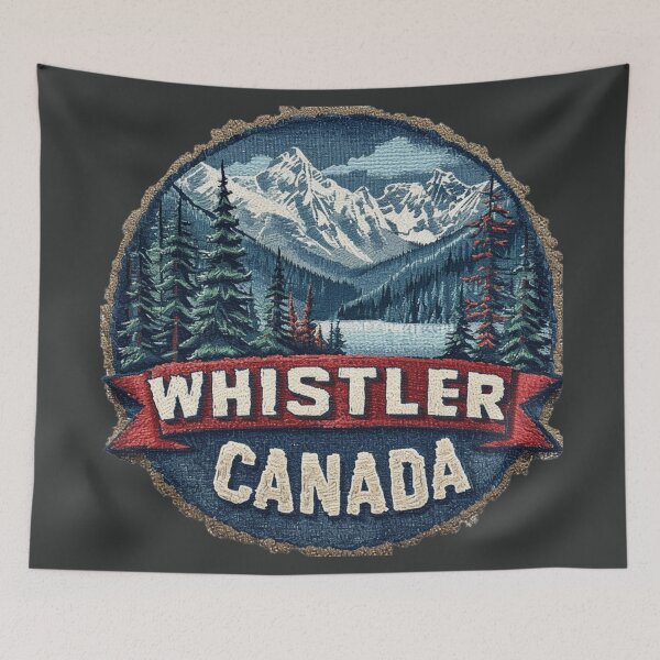 Item preview, Whistler Canada designed and sold by GoodOldVintage.