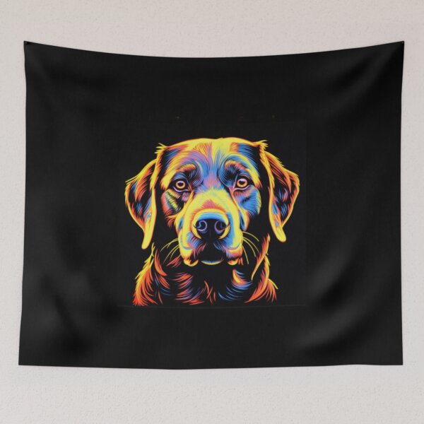 Item preview, Neon dog project. designed and sold by MillennialsArt.