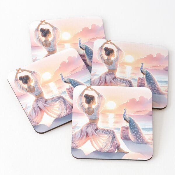 Item preview, Elegant Warrior Dance Yoga Pose designed and sold by YogaBliss.