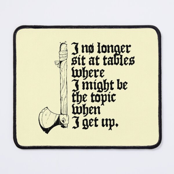 Item preview, Hypocrites beware, axe design designed and sold by GoblinGoblin.