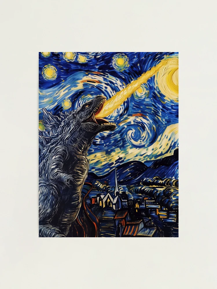 S-ANT Dragon Ball Z Starry Night Framed Canvas Print Poster