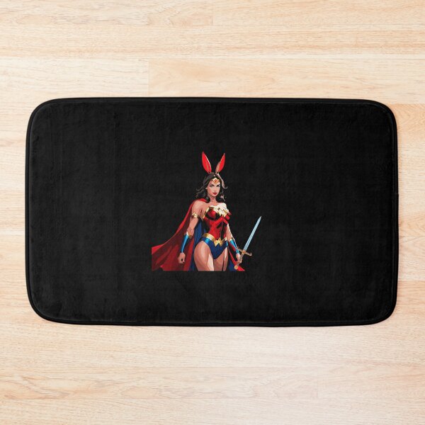 Item preview, wonder woman with rabbit ears designed and sold by Naymar Hernandez.