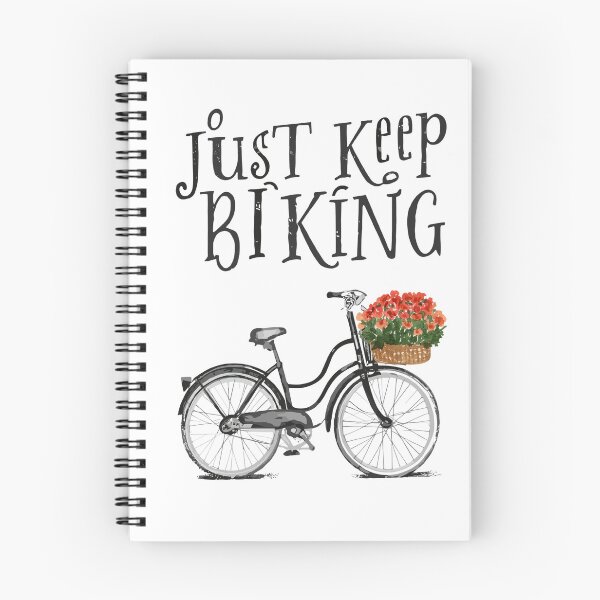 Item preview, Just Keep Biking Bicycle 6 designed and sold by Psycho-Crazy.