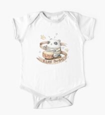 I love Pandas One Piece - Short Sleeve
