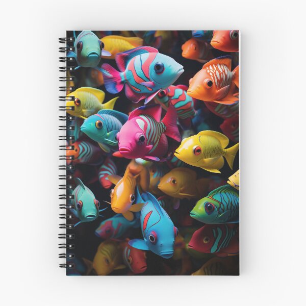 Item preview, School of colorful fish - Model 1 designed and sold by NijiGuy.