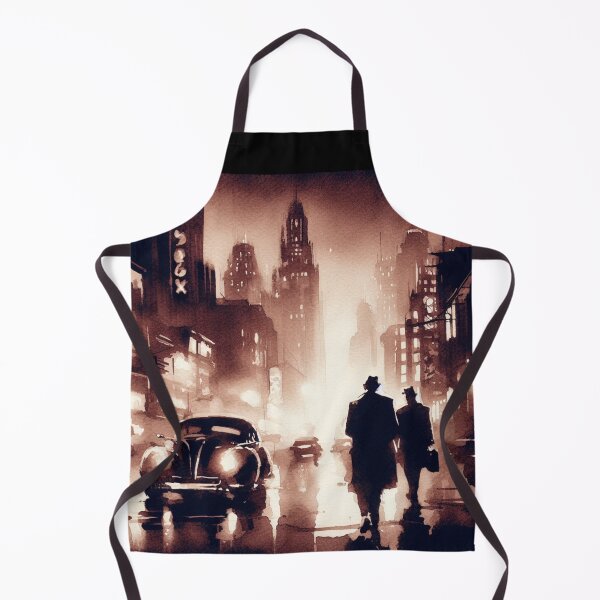 Item preview, 50s Noir poster Night Street [Watercolor] designed and sold by RESToRAPTOR.