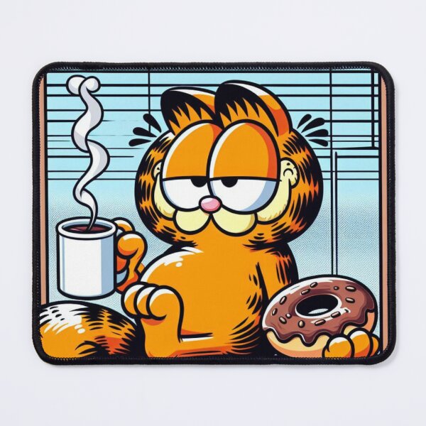 Item preview, Garfield Drinking Coffee designed and sold by kgbgallery.