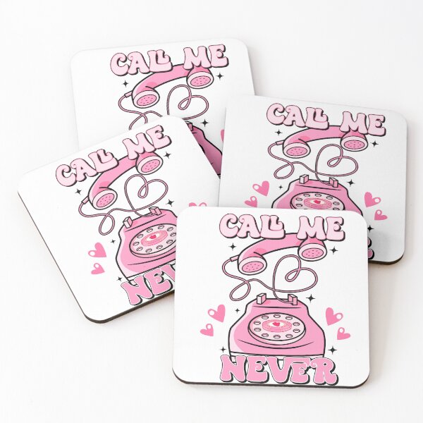 Item preview, Call Me Never, Anti Valentine's Day, Funny Break Up, Love designed and sold by MerchSearchCO.