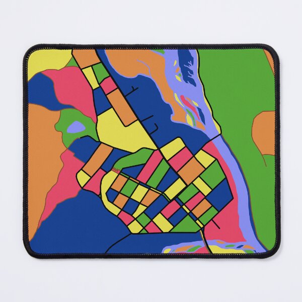 Item preview, El Chalten, Argentian Colorful Map designed and sold by John Mashburn.