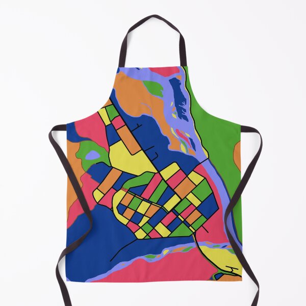 Item preview, El Chalten, Argentian Colorful Map designed and sold by John Mashburn.