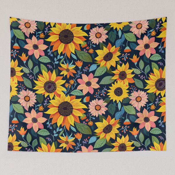 Item preview, Powerful floral pattern designed and sold by randrdesign.