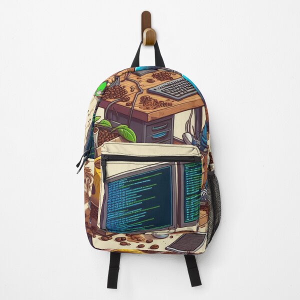 Item preview, The Caffeinated Code Warrior designed and sold by mYaro.