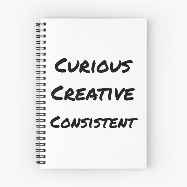 Item preview, Curious Creative and Consistent designed and sold by Corbitron.