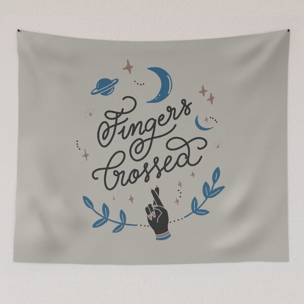 Item preview, Fingers Crossed designed and sold by Anis Illustration.