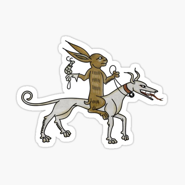 Artikel-Vorschau von Der hübsche Kaninchenreiter, designt und verkauft von MargiKnights.