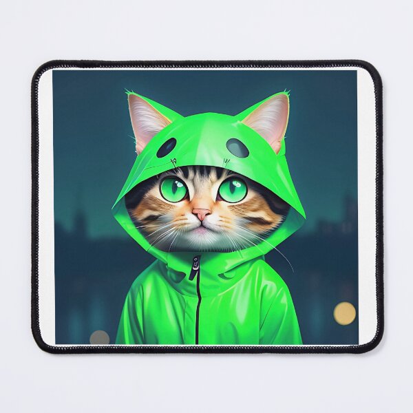 Item preview, green cat designed and sold by Nexo-Redox1213.
