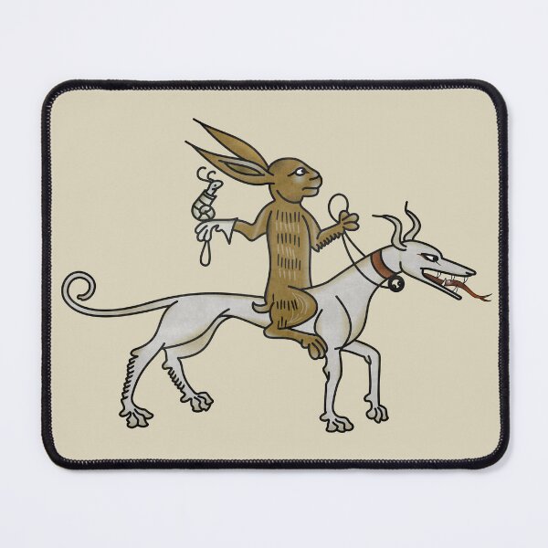 Item preview, The Charming Riding Rabbit designed and sold by MargiKnights.