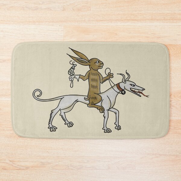Item preview, The Charming Riding Rabbit designed and sold by MargiKnights.