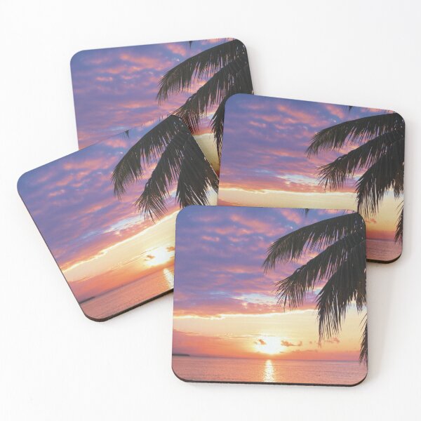 Item preview, Tropical Sunset At The Beach designed and sold by RelaxingEscapes.