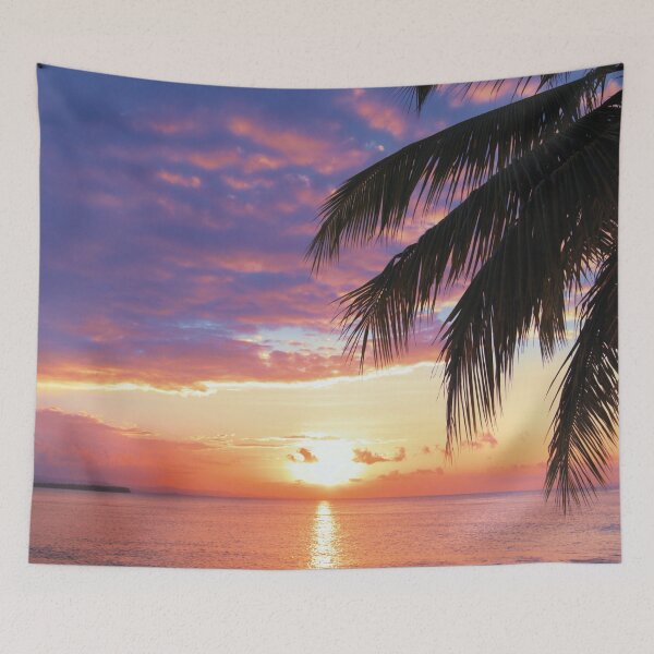 Item preview, Tropical Sunset At The Beach designed and sold by RelaxingEscapes.
