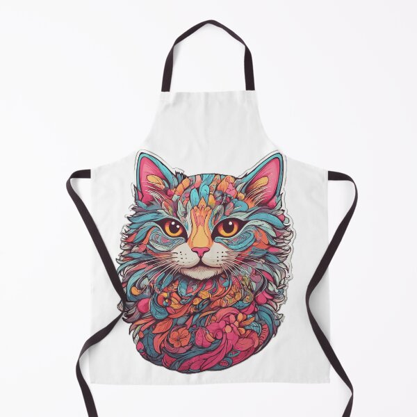 Item preview, Psychedelic Cat designed and sold by CharlieMakes.