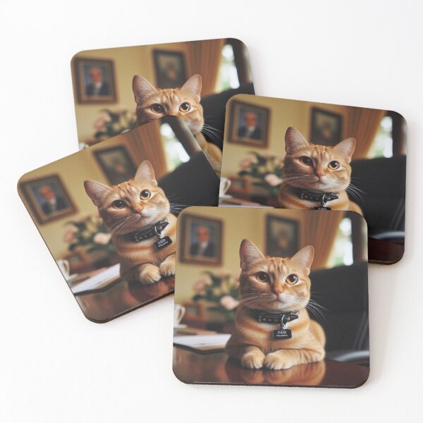 Item preview, CEO cat designed and sold by Yourdreamworld.