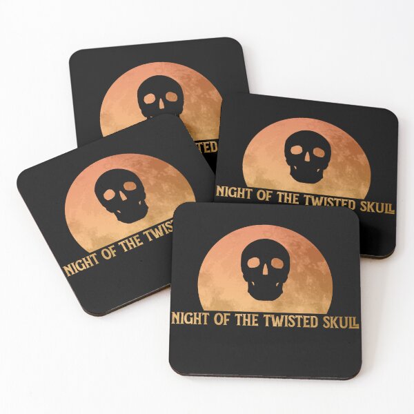 Item preview, night of the twisted skulls (flaming) designed and sold by McNerdic.