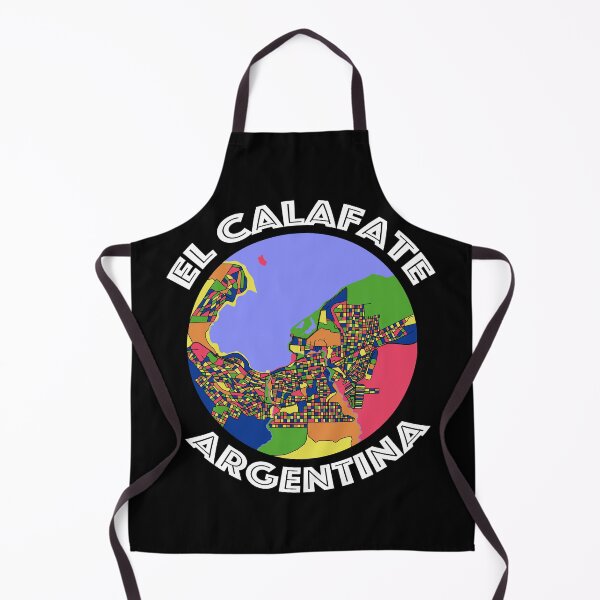 Item preview, El Calafate, Argentina Colorful Map designed and sold by John Mashburn.