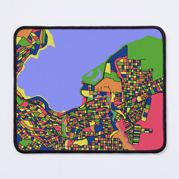 Item preview, El Calafate, Argentina Colorful Map designed and sold by John Mashburn.