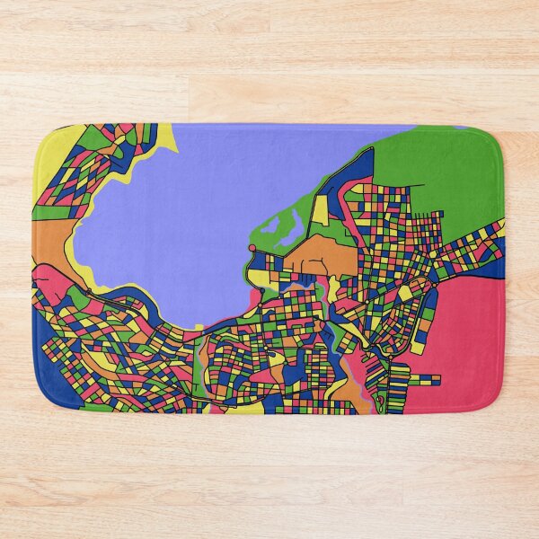 Item preview, El Calafate, Argentina Colorful Map designed and sold by John Mashburn.