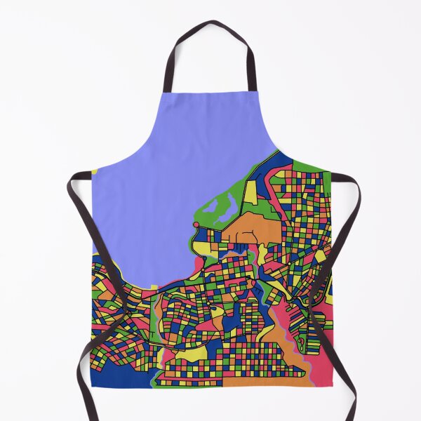 Item preview, El Calafate, Argentina Colorful Map designed and sold by John Mashburn.