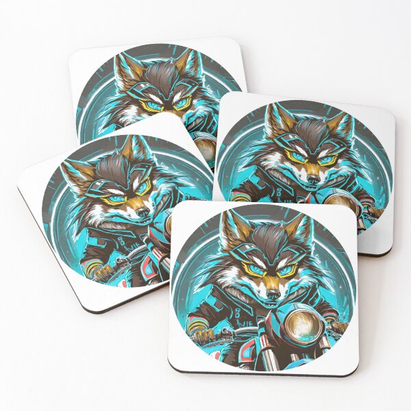 Item preview, Blue Wolf on a Motorcycle designed and sold by BADESIGNZZ.