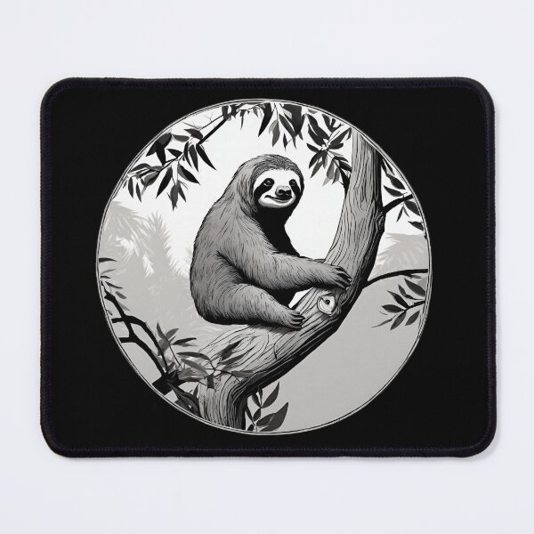 Item preview, Sloth in a tree designed and sold by MollyPetDesigns.