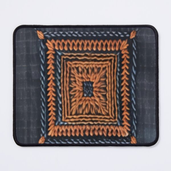Item preview, Jeans clothes, orange embroidered  jeans 9 designed and sold by Kader101.