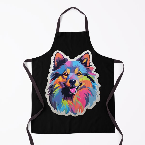 Item preview, Keeshond in WPAP style designed and sold by CUTEDOGGIEZ.