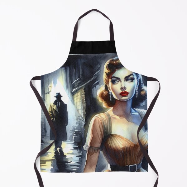 Item preview, 50s Noir poster Persecutor [Watercolor] designed and sold by RESToRAPTOR.