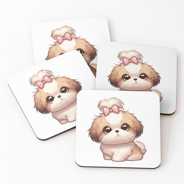 Item preview, Confused Shih Tzu designed and sold by SweetDoodleBug.
