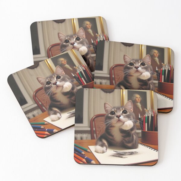 Item preview, painter cat designed and sold by Yourdreamworld.